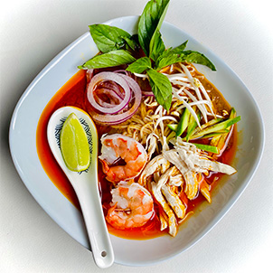 laksa-house.ch | Laksa Chicken & shrimps