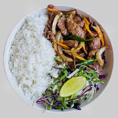 laksa-house.ch | Mongolian Beef Bowl